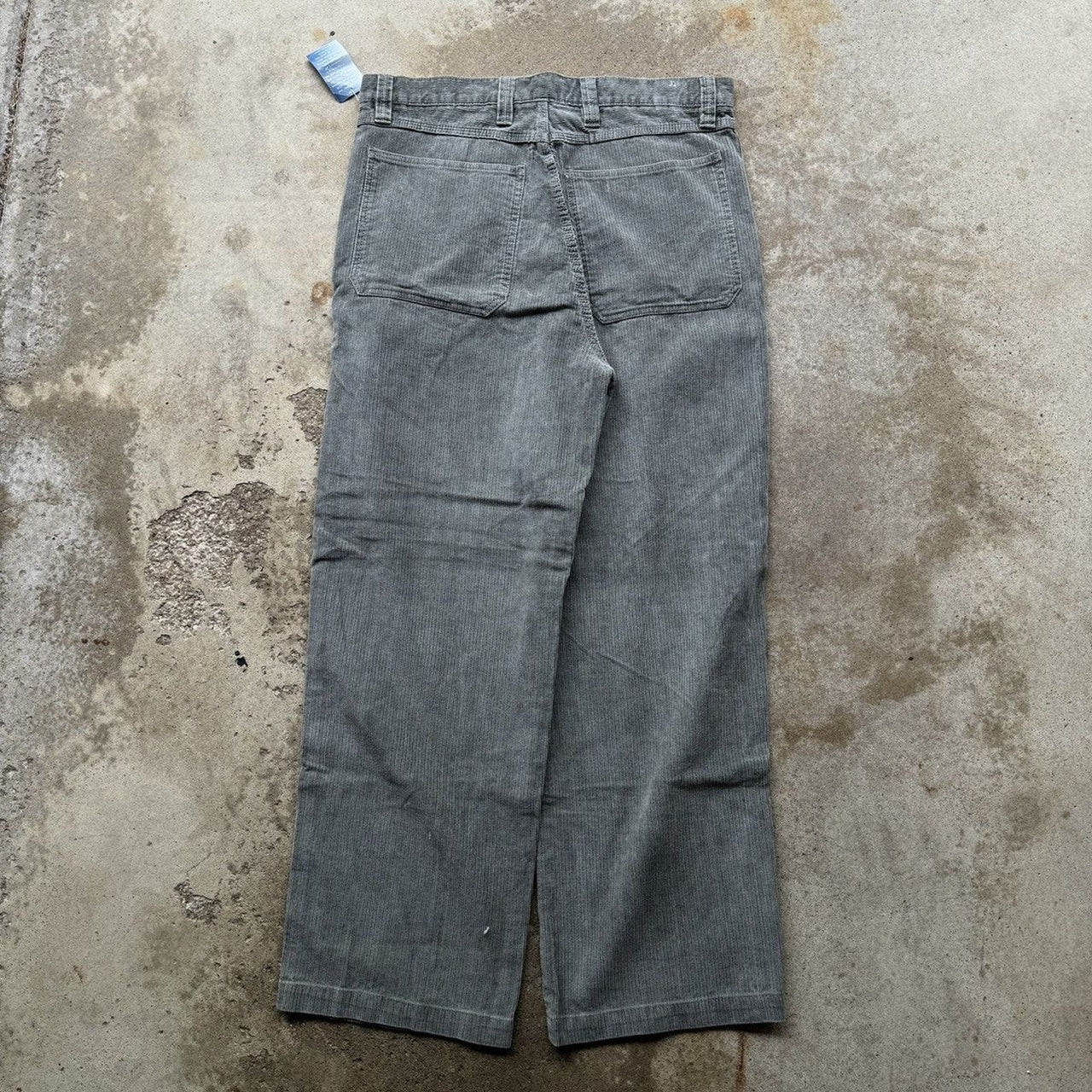 2000s Y2K ARIZONA BAGGY WIDE LEG CORDUROY SKATER PANTS