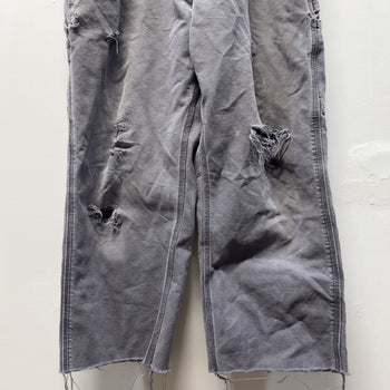 Vintage 2000s Carhartt Faded Distressed Cropped Carpenter Pants
