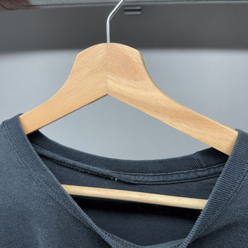 2000s Faded Blank Black Longsleeve Tee