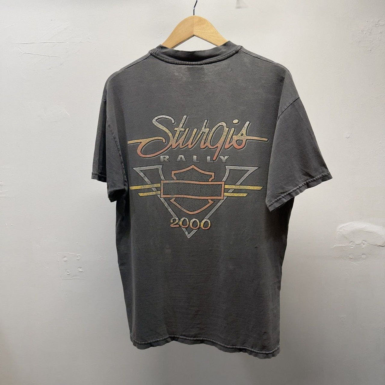Vintage 2000s Harley Davidson Faded Distressed Tee