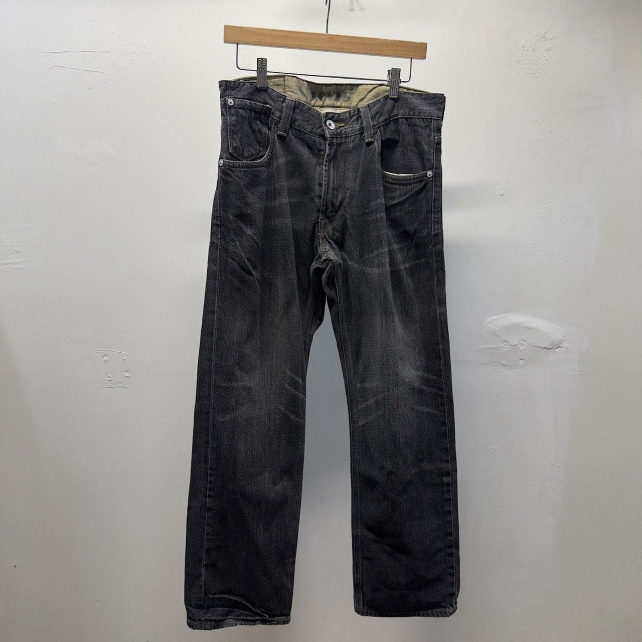 Vintage 2000s Levi’s Faded Black Washed Jeans