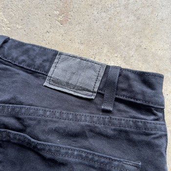 1990S LEVI’S SILVERTAB BLACK BAGGY DENIM SKATER JEANS