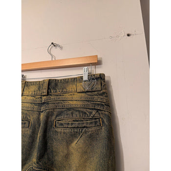 NO FAITH STUDIOS WAVE HEAVY DENIM MEDIUM 32
