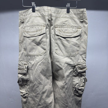 2000s Y2K Union Bay Faded Beige Cargo Pants