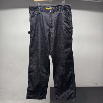 1990s Levi's Silvertab Black 3M Baggy Corduroy Pants