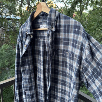 2000s Carhartt Faded Plaid Flannel Shirt