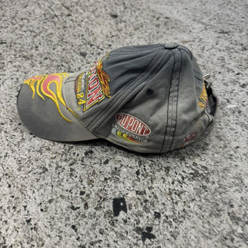 2000s THRASHED FADED NASCAR RACING HAT