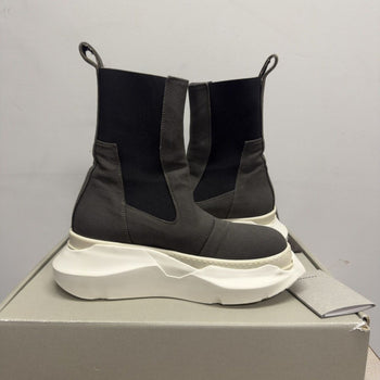 Rick Owens DRKSHDW SS21 Phlegethon Beatle Abstract Boots