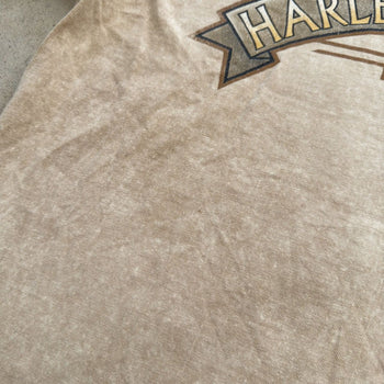 1990s HARLEY DAVIDSON EAGLE FADED TAN TEE