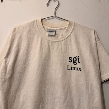 2000s SGI LINUX PENGUIN PC SOFTWARE LOGO TEE