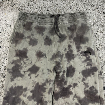 STUSSY BAGGY TIE DYE SWEATPANTS