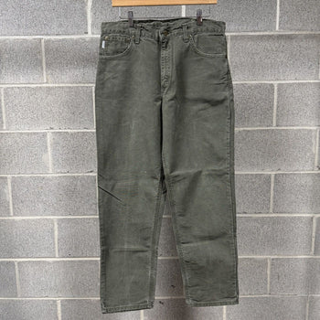 2000s Carhartt Moss Green Denim Jeans