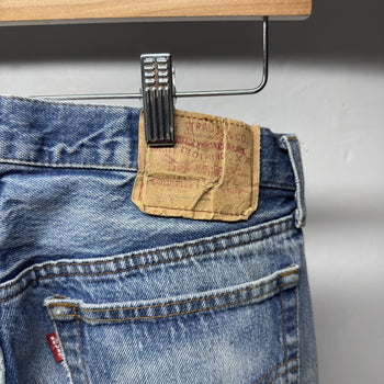 1980s Levi's 501 Thrashed Distressed Jeans - Made in USA