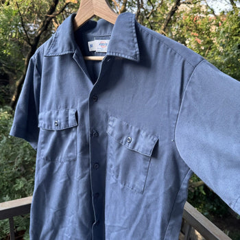1990s Dickies Garage Mechanic Work Shirt