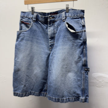 2000s USPA Faded Denim Shorts