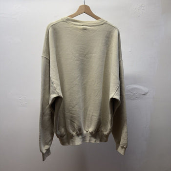 Vintage 1990s Russell Athletic Faded Beige Sweatshirt