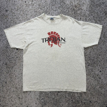 1990s Trojan Condoms Logo Tee