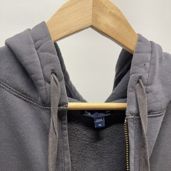 Vintage 2000s Gap Faded Distressed Boxy Zip Hoodie