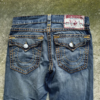 TRUE RELIGION BILLY SUPER T MADE IN USA DENIM JEANS