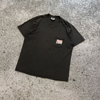 1990年代 マルボロ シガレット コヨーテ ブラフ ポケットTシャツ スラッシュド フェード