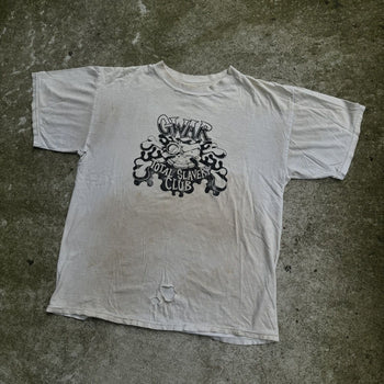 1990s THRASHED GWAR CLUB METAL BAND TEE SHIRT