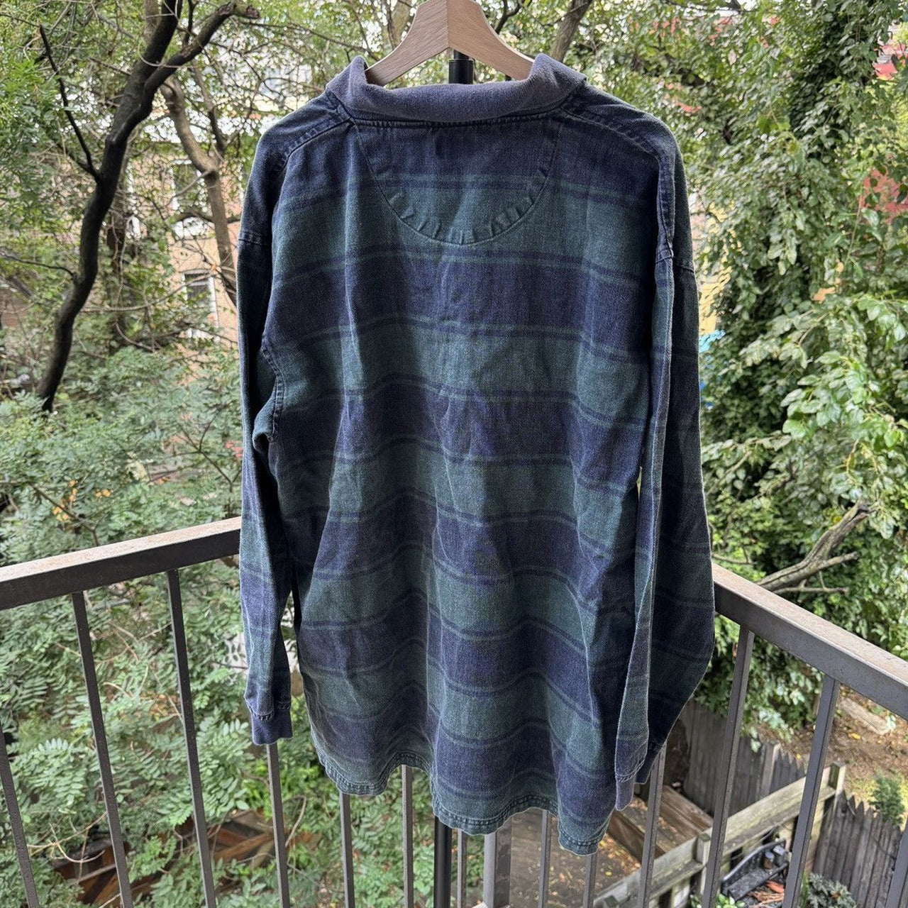 1990s Y2K Plaid Grunge Shirt
