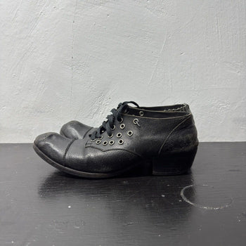 Diet Butcher Slim Skin Thrashed Eyelet Low Boots