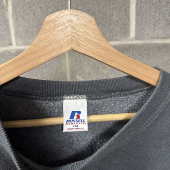 2000s Blank Grey Russell Athletic Sweatshirt