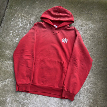 WARREN LOTAS WILD BILL SWEATSHIRT HOODIE RED