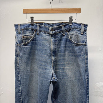 Vintage 1990s Levi's 505 Made in USA Faded Jeans