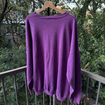 1990s Faded Purple Oversized Sweatshirt
