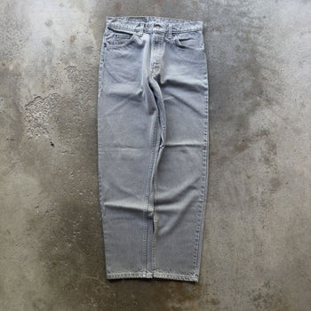 Vintage 1990s Levi's 550 Made in USA Orange Tab Jeans
