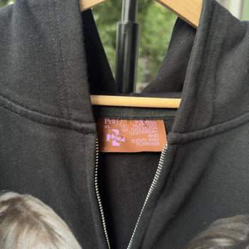 Praying OIsen Twins Zip Up Hoodie