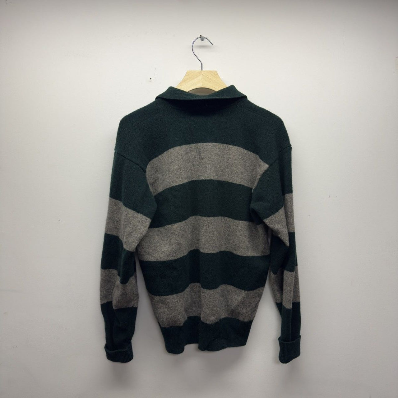 Vintage 2000s Polo Ralph Lauren Striped Lambswool Sweater