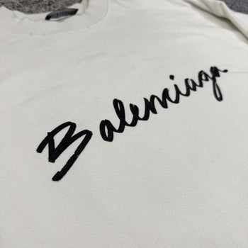 BALENCIAGA BRUSH CREWNECK