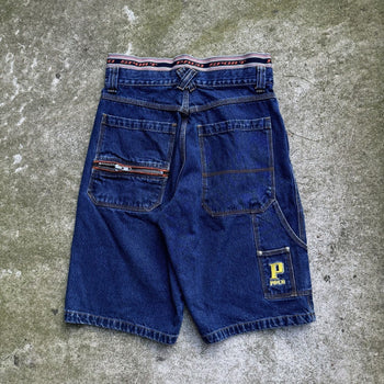 1990S Y2K PACO JEANS BAGGY SKATER DENIM JEAN SHORTS JORTS