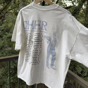 2003 Cher The Living Proof Farewell Tour Tee