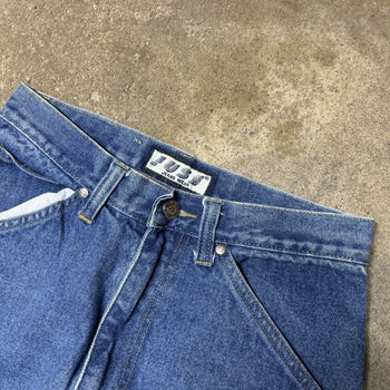 2000s FUSE BAGGY WIDE LEG DENIM CARGO POCKET SKATER JEANS