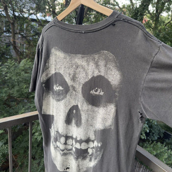 1990s Misfits Crimson Skull Thrashed Band Tee