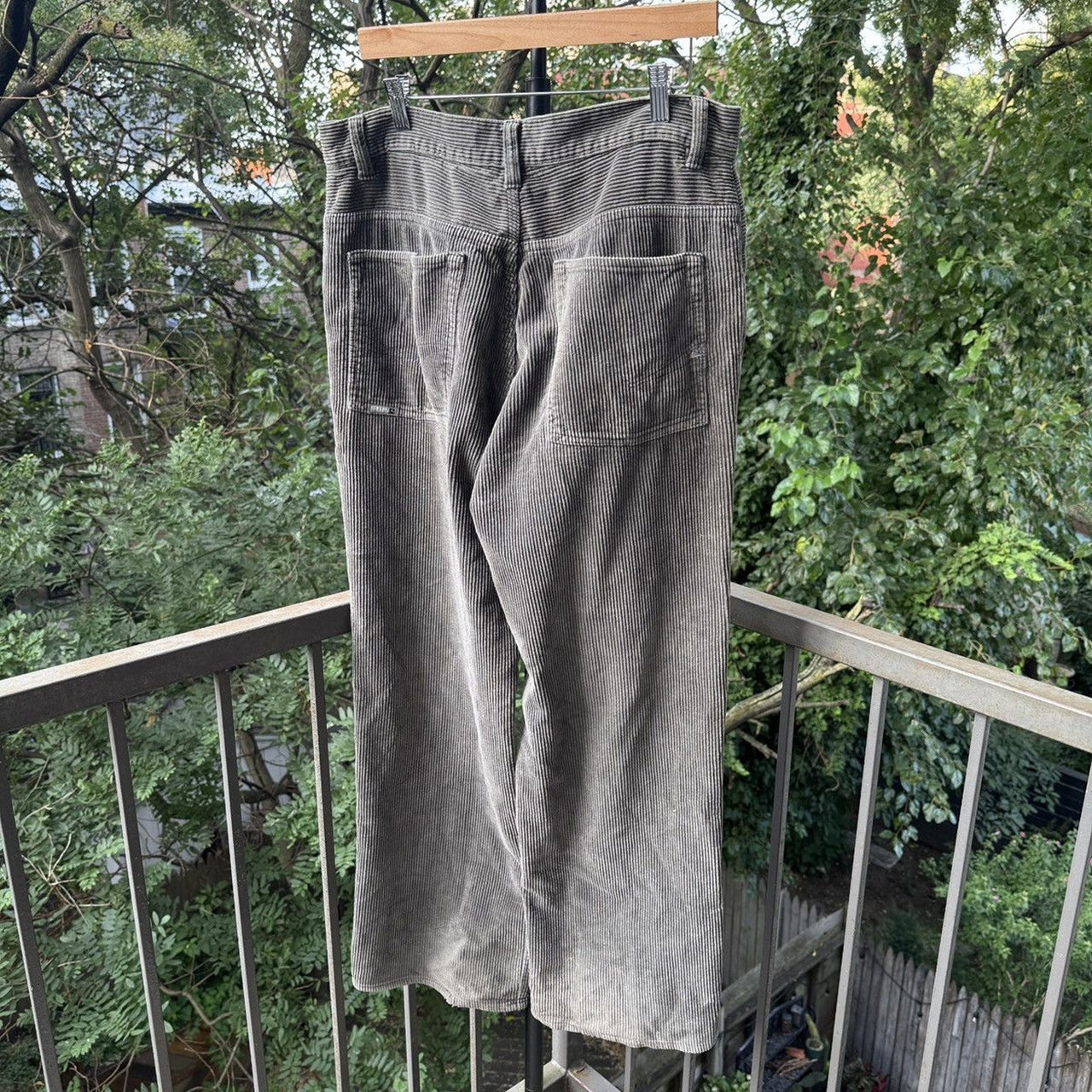 1990s/2000s Rusty Skater Surf Baggy Wide Corduroy Pants