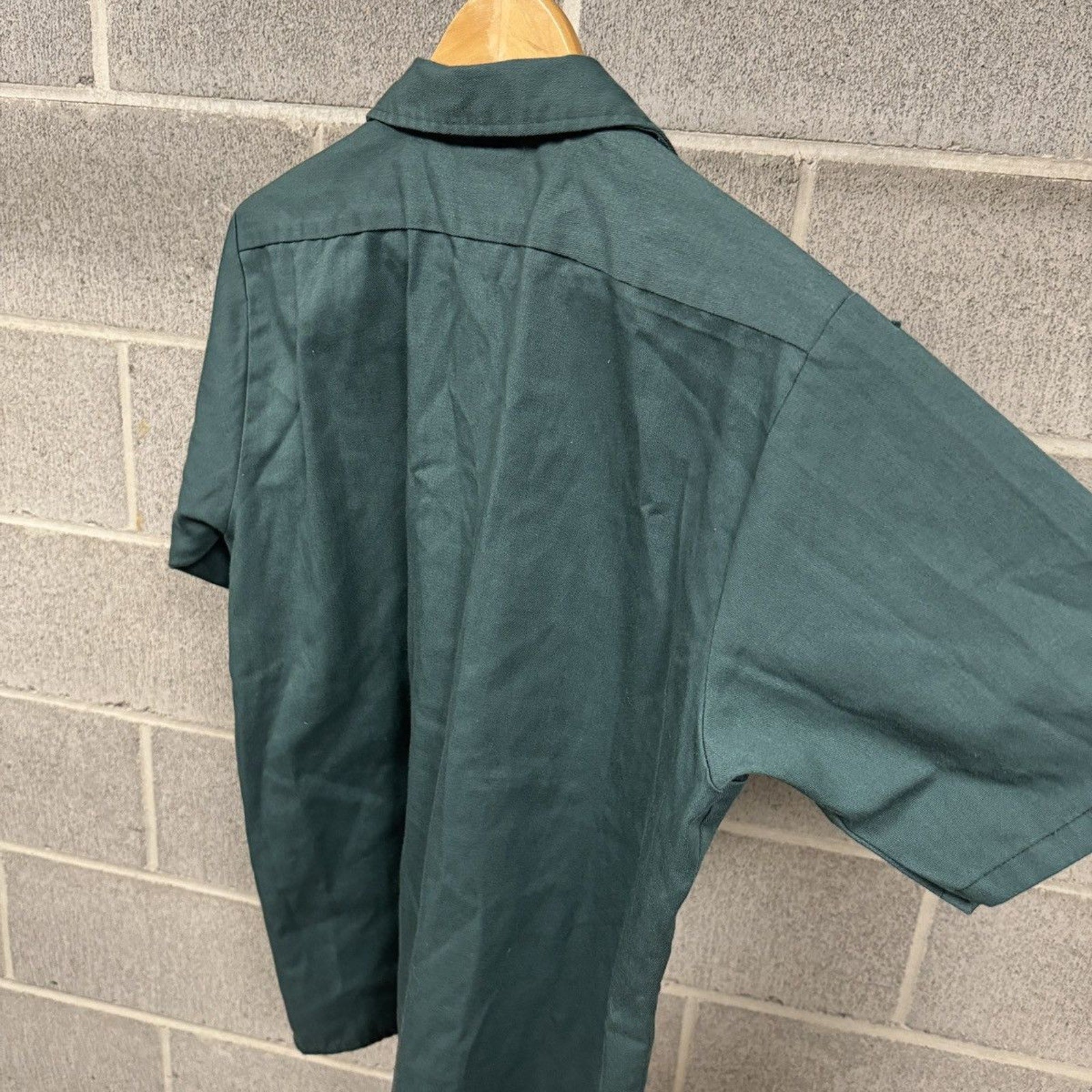 1990s Big Ben Garage Grey Mechanic Work Shirt