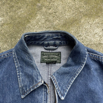 1990s POLO COUNTRY DENIM JACKET MADE IN THE USA