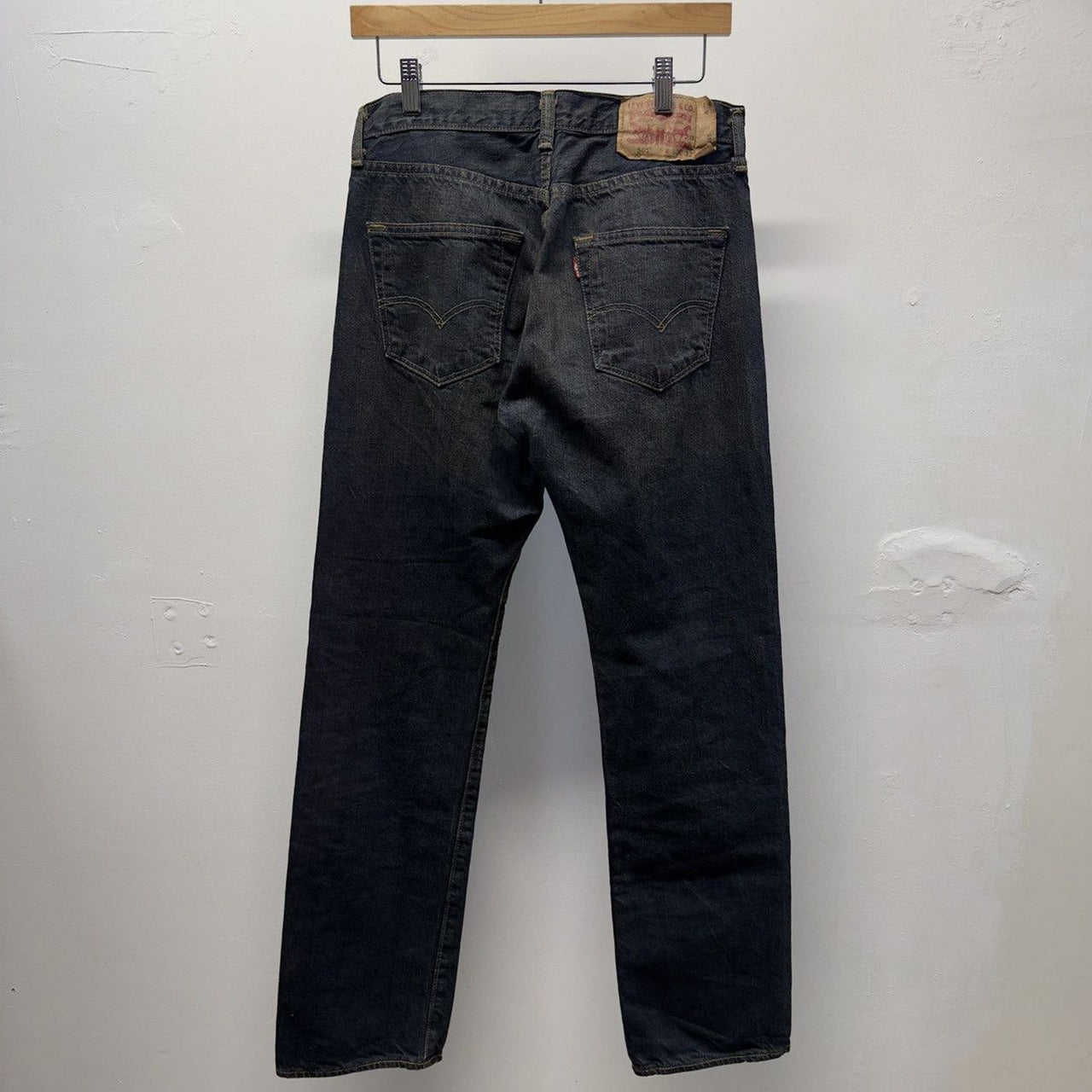 Vintage 2000s Levi’s 501 Faded Smoky Indigo Wash Jeans