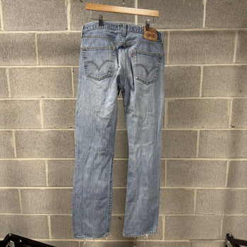 2000s Levi's 501 Thrashed Faded Distressed Jeans