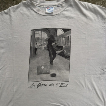 1990s LE GARE DE L'EST PARIS STATION TEE