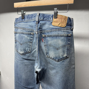 1980s Levi's 501 Thrashed Distressed Jeans - Made in USA
