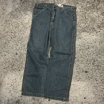 2000s LEVI'S BAGGY WIDE LEG CARPENTER DENIM SKATER JEANS