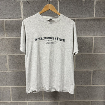 1990s Abercrombie & Fitch Logo Tee Thrashed