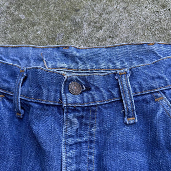 1970s LEVI'S 684 BIG BELL BOTTOM FLARE DENIM JEANS