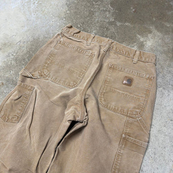 2000s CARHARTT BAGGY SAND DENIM CARPENTER PANTS